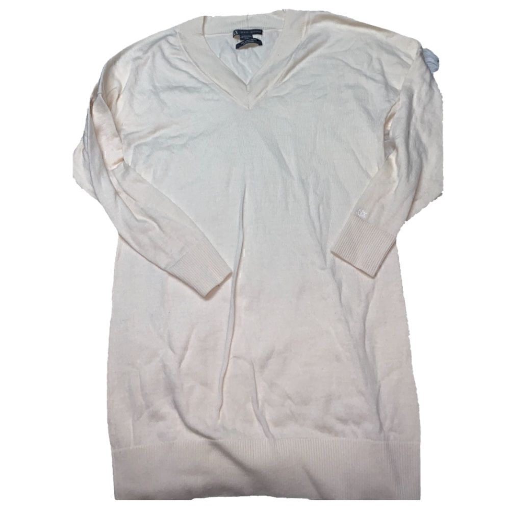 Ivory Armani exchange sweater dress size x-small